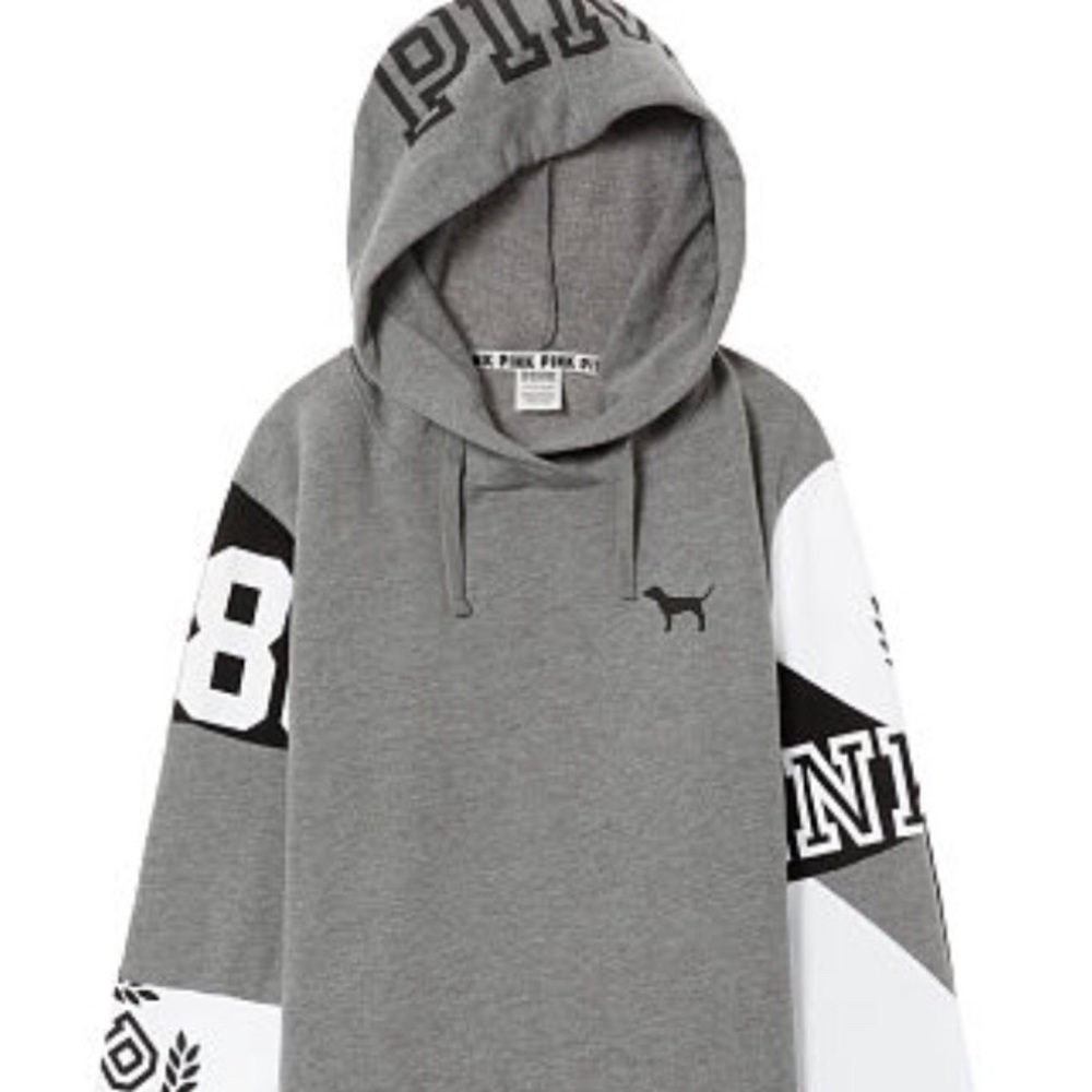 Gray Victoria’s Secret PINK hoodie